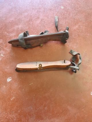 Patines hielo antiguos