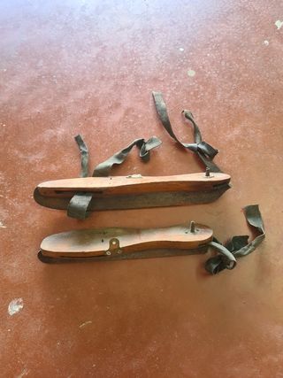 Patines hielo antiguos