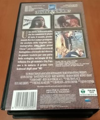 BALLA COI LUPI - 2 VHS 1990 Cofanetto – DA COLLEZI