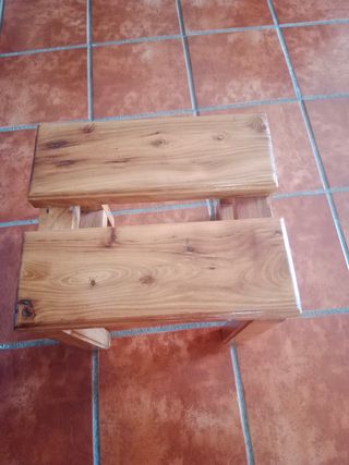 Panchine da picnic in olmo