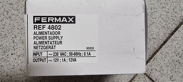Fuente alimentacion Fermax