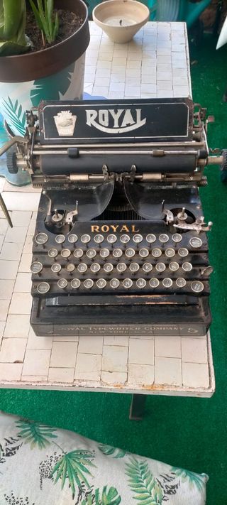 Maquina de Escribir Royal N°5