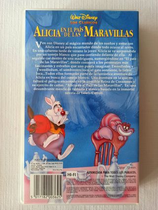 VHS Alicia en el País de las Maravillas