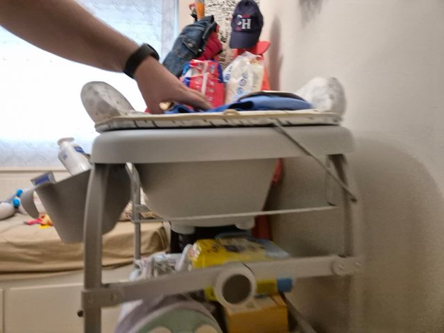 Cambiador y bañera bebe