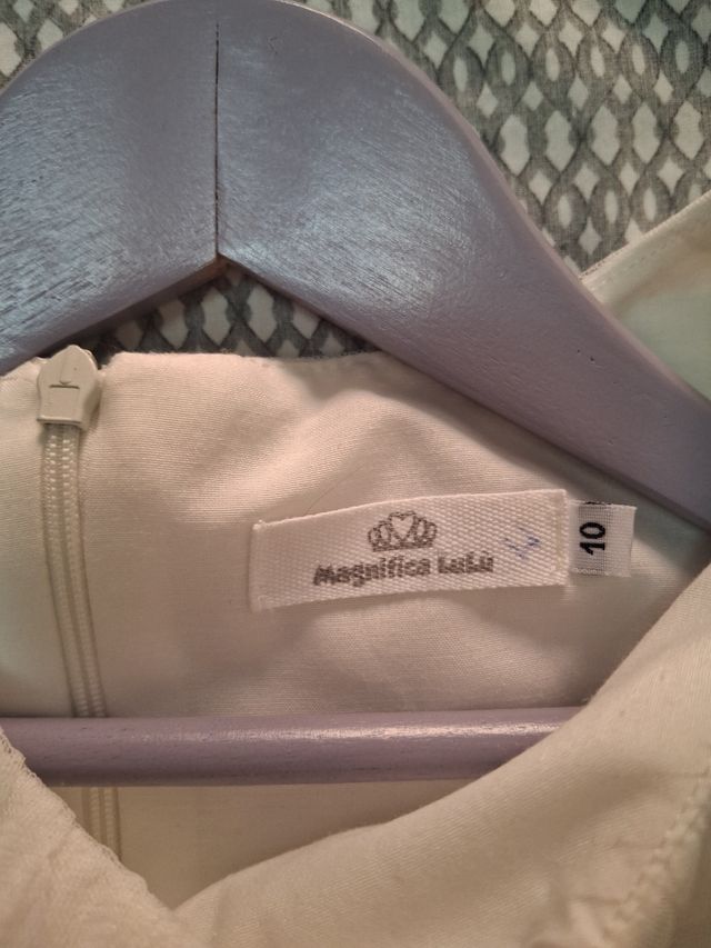 Vestido Magnifica Lulú. Ceremonia. Comunión.