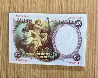 Billete 25 Pesetas 1931