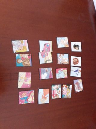 Cromos pegatinas Barbie años 80