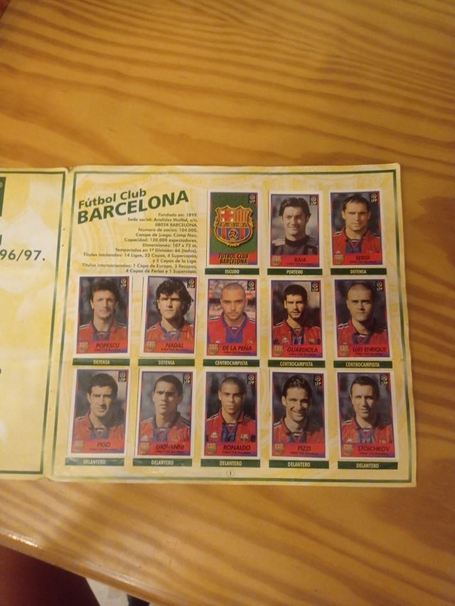 Album liga 96-97