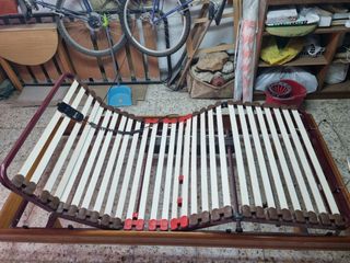 Cama eléctrica articulada + colchón antiescaras