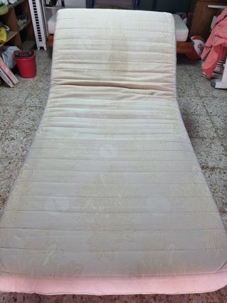 Cama eléctrica articulada + colchón antiescaras