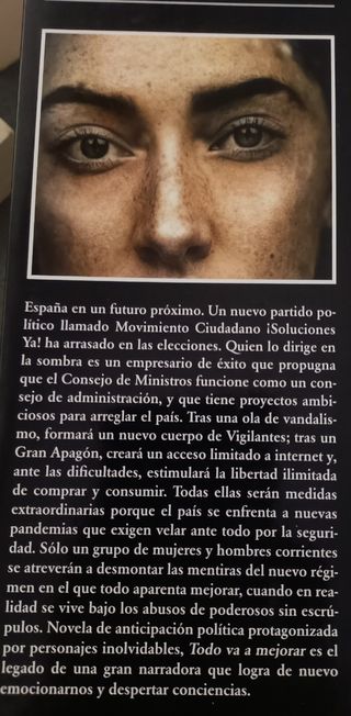 TODO VA A MEJORAR. Almudena Grandes