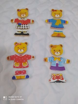 Puzzle infantil de osos
