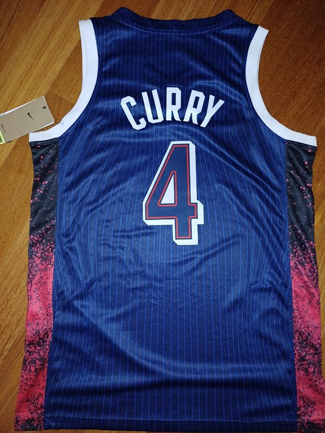Canotta Steph Curry #4 Team USA Parigi 2024