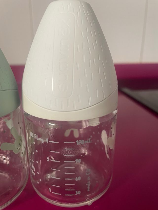 Biberones de cristal