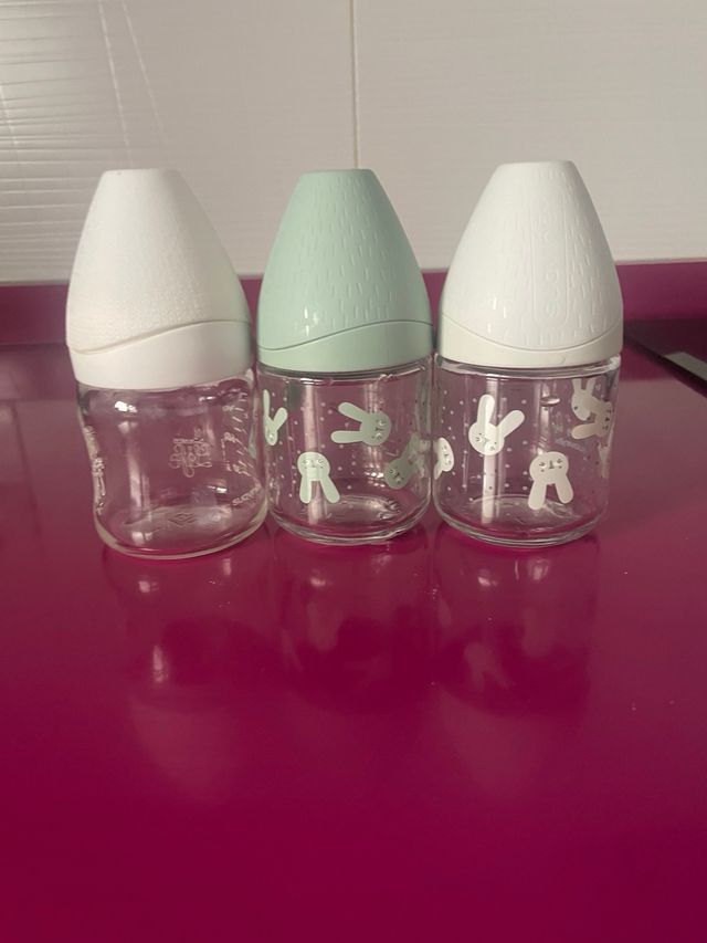 Biberones de cristal