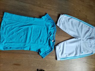 Chándal Adidas azul y blanco