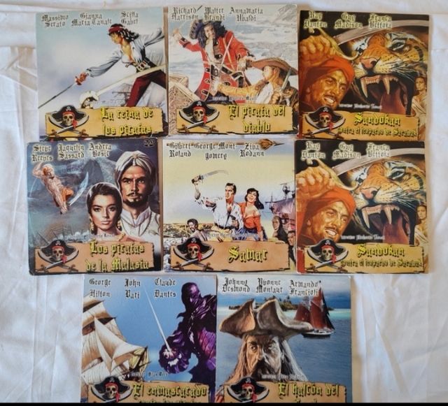 Colección DVDs piratas