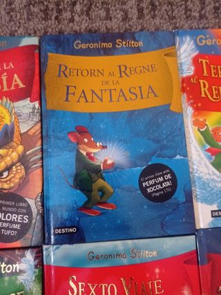 Pack Libros Gerónimo Stilton 