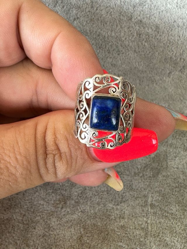 Anillo de plata de ley 925