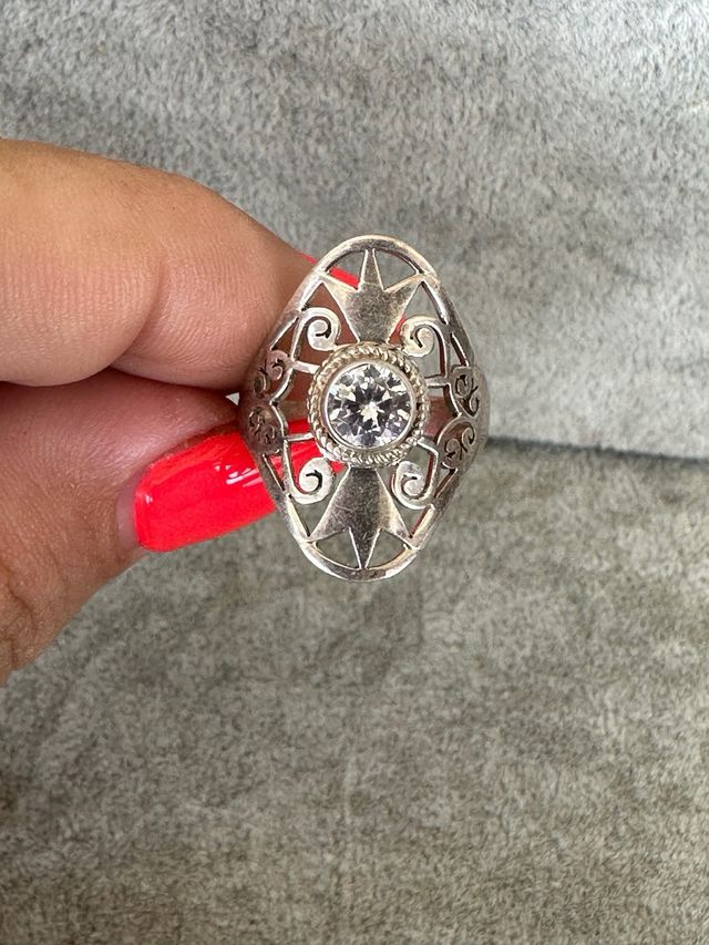 Anillo de plata de ley 925