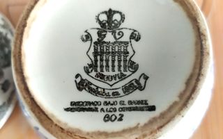 Arte cuencos tazones porcelana Gil Vargas, Segovia