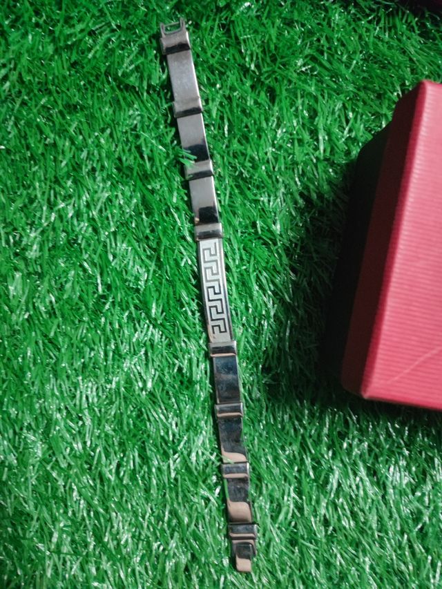 PULSERAS HOMBRE DE ACERO Y CAUCHO NUEVAS 