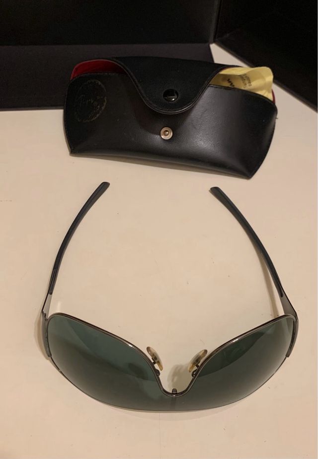 #Ray-Ban Gafas Negro y Gris, metal. VERANO Vintage