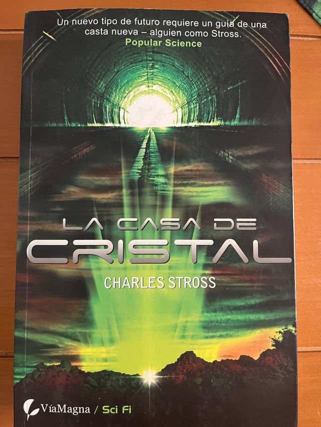 La casa de cristal libro