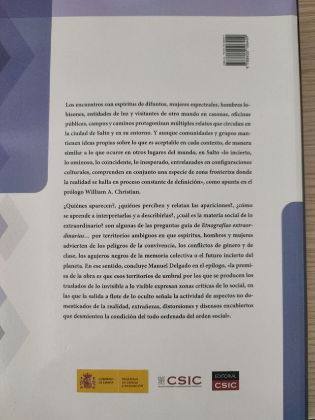 Etnografías extraordinarias