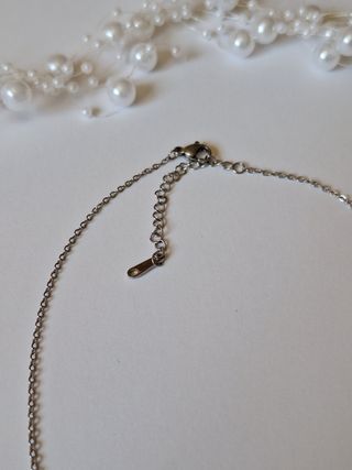 Collar concha de  nautilus de ceramica