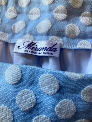 Falda lunares Miranda niña