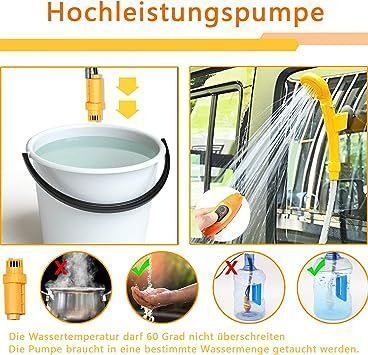 Ducha portatil Camper Camping