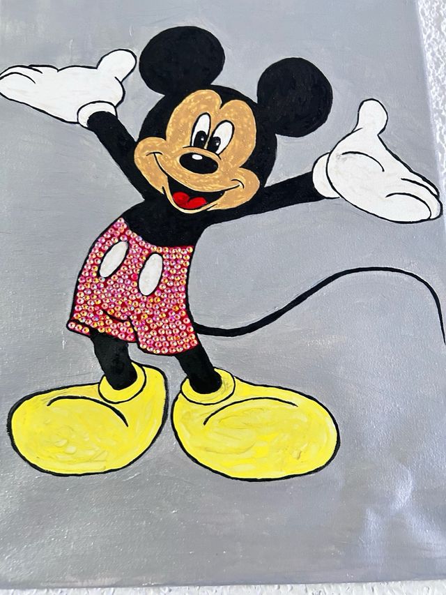 Cuadros de minnie y mickey