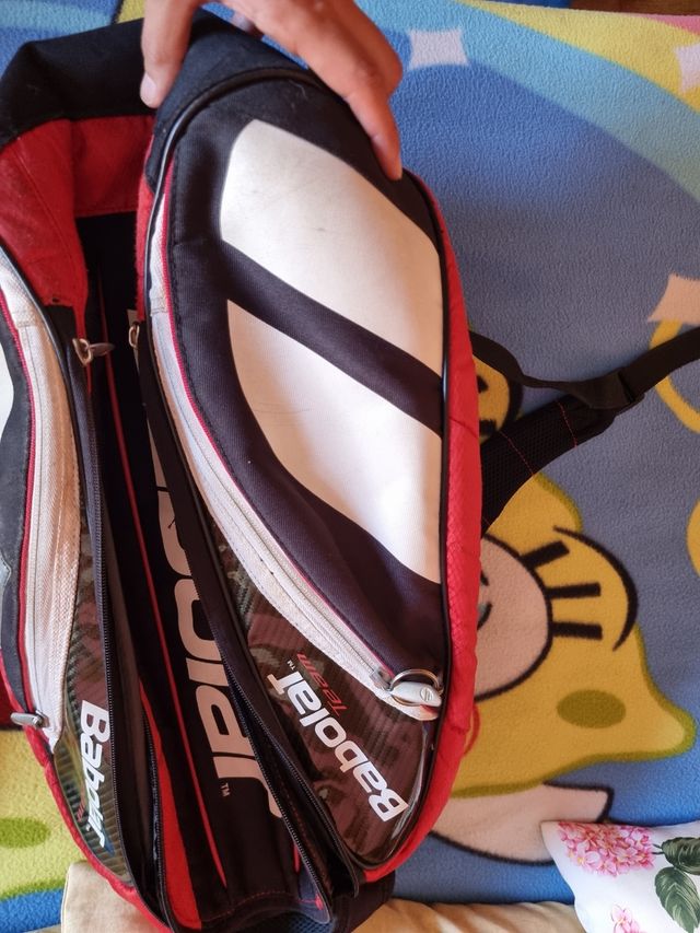 Mochila + 2 raquetas de tenis