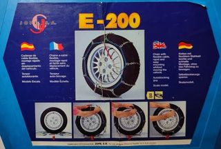 CADENAS PARA NIEVE - JUEGO DE 2