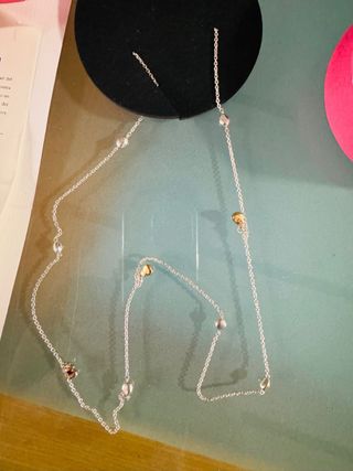 Cadena de oro y plata Tous