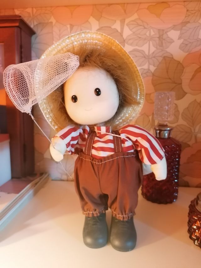 Muñeco musical antiguo