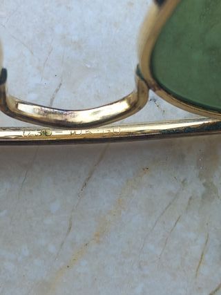Ray Ban 1/30 10K GO vintage