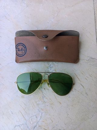 Ray Ban 1/30 10K GO vintage