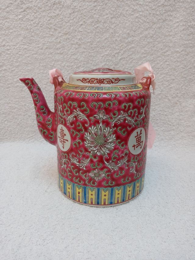 Tetera china porcelana