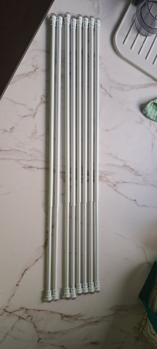 8 barras extensibles para cortinas Ikea