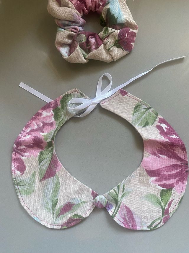 Colletto staccabile + scrunchie