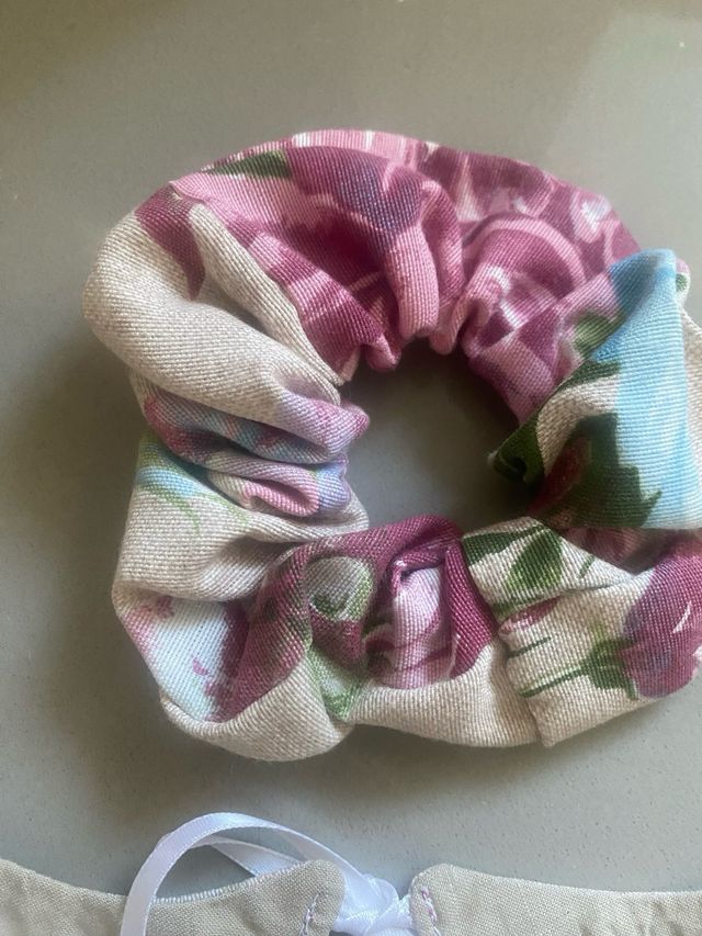 Colletto staccabile + scrunchie