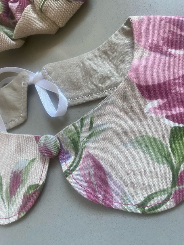 Colletto staccabile + scrunchie