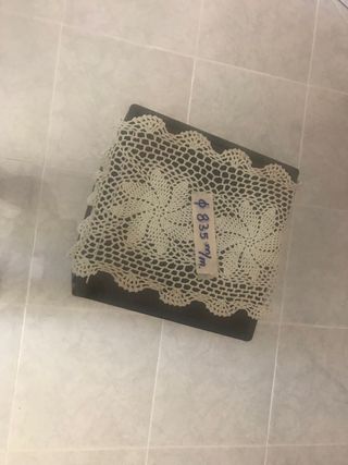 Tapa de crital para mesa camilla.