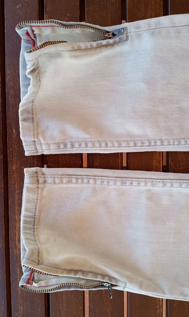 Vaquero gris Cortefiel