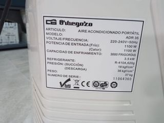 Aire acondicionado Orbegozo ADR 35