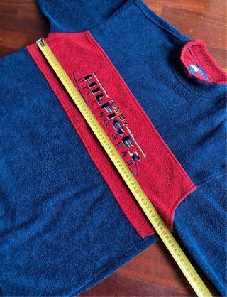 Felpa Tommy Hilfiger vintage 90s in pile tg.L uomo