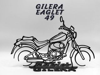 Maqueta Gilera Eaglet 49 - 20cm