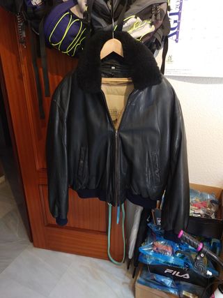 Chaqueta piloto Levis cuero